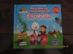 STORY BOOK WITH PERSONALISED CD TOBY new - Picture 1 of 2