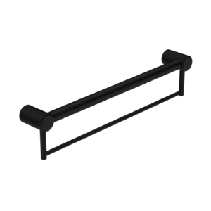 Mecca Care Accessible Grab Rail with Towel Holder 600mm Special Needs NRCR3224BM - Picture 1 of 2