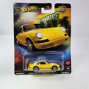 Porsche 911 Carrera RS 2.7 #4/5 * 2025 Hot Wheels HAMMER DROP Case F Y98 - Imagen 1 de 3