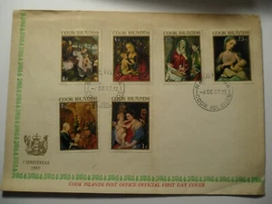 WORLD FDC : COOK ISLANDS CHRISTMAS 1967 OFFICIAL FIRST DAY COVER - Picture 1 of 2