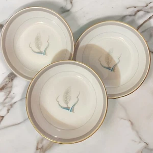 3 cuencos de fruta/postre Narumi Japón Bone China Zephyr ~5 1/4" - Imagen 1 de 6