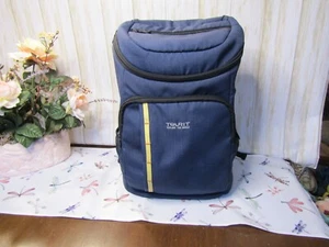 Tourit Cooler Backpack Navy Blue Holds up to 30 Cans Used Near Mint Condition - Picture 1 of 11