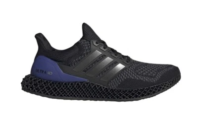Adidas Ultra Boost 4D ULTRA4D Sneaker Black/Purple FW7089 Size M 8/W 9 *SOLD OUT - Image 1 of 4