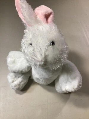 Ganz Webkinz White Bunny Rabbit Plush -HL117G in Excellent Condition  - Image 1 of 4