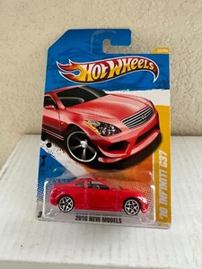 Hot Wheels 2010 New Models '10 Infinity G37 Red N87 - Picture 1 of 1
