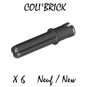 Lego 18651 - 6x Axe connecteur / Technic axle pin 3L - Noir / Black - NEW - Imagen 1 de 1