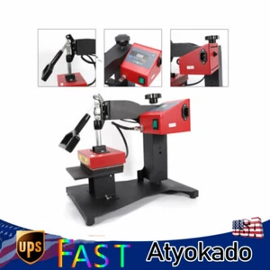 6x 110V Digital Pen LoGo Heat Press Machine Hot Stamper Transfer Heating 4x6in - Picture 1 of 19