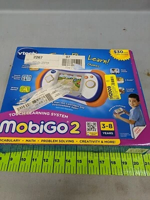 VTech MobiGo 2 Touch Learning System Device, Cord, and Box Parts Only - Image 1 of 4