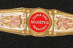 88AtN-VITOLA Antigua-Old Cigar Band EXTRA FINE SELECTED TOBACCO - Picture 1 of 3
