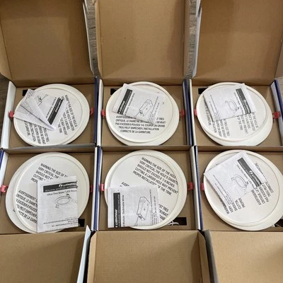 Lithonia Lighting 8” WF8 27K30K35K 90CRI MW M6 LED Temperature Selectable 6 PACK - Image 1 of 4