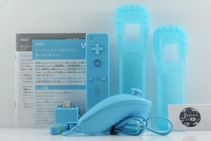Nintendo Wii Sports Resort Motion Plus Original Color Remote Control From JAPAN - Picture 1 of 18