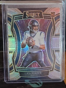 2023 Panini Select - Phenomenon C.J. Stroud #PH-CST Silver Prizm (RC) A38 - Bild 1 von 2