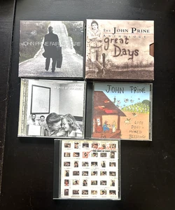 John Prine CD Lot 5 Greatest Hits Anthology Fair & Square Lost Dogs - Bild 1 von 5