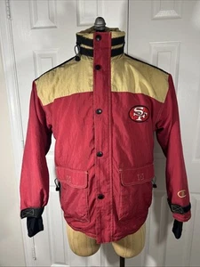 Chaqueta de Colección San Francisco 49ers Campeón Acolchada Empacable Capucha Para Hombres M NFL Roja - Imagen 1 de 22