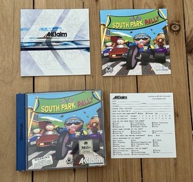South Park Rally - Sega Dreamcast PAL - Complete with manual & Acclaim brochure