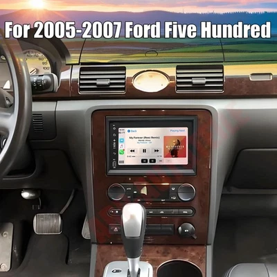 7"" para 2005-2007 Ford Five Hundred Carplay rádio estéreo carro Android 13 GPS navegação - Imagem 1 de 4