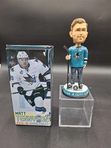 Matt Tennyson San Jose Sharks / Barracuda 2015-16 Hockey Bobblehead SGA - Foto 1 di 6