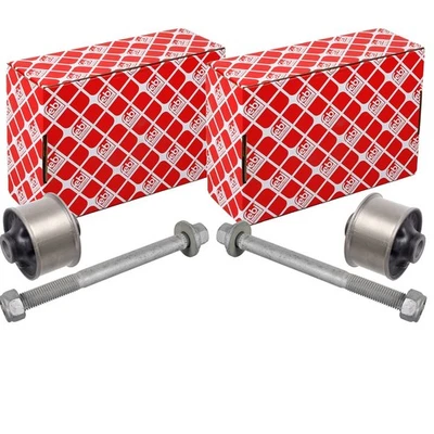2X FEBI QUERLENKERLAGER BUCHSE HINTEN VORNE passend für FORD TOURNEO TRANSIT - Bild 1 von 4