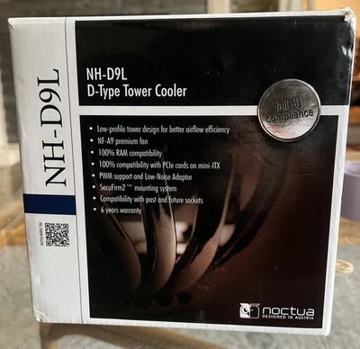 Noctua NH-D9L, Premium CPU Cooler with NF-A9 92mm Fan (Brown)  - Image 1 of 3