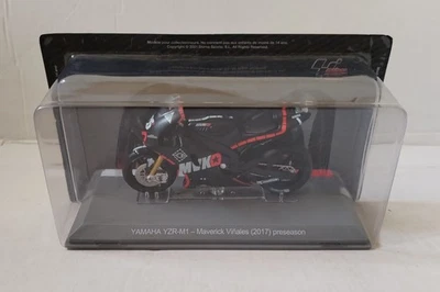 YAMAHA YZR-M1 PRESEASON GP17 ,1/18 MOTOGP MOTORCYCLE, MAVERICK  VINALES , ALTAYA - Image 1 of 4