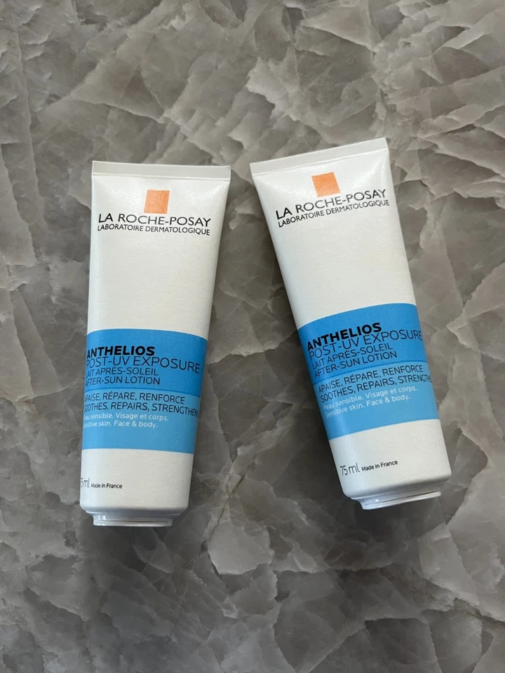 2 x 75ml La Roche-Posay Anthelios Post-UV Exposure After-Sun Lotion Exp: 01/2027 - Image 1 of 1