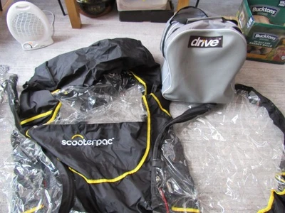 A SUPERB UNUSED DRIVE SCOOTERPAC CANOPY SCOOTER COVER WITH BAG - Image 1 of 4