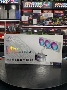 ASUS ROG RYUO IV 360 White ARGB AIO Liquid CPU Cooler 360mm Radiator - Picture 1 of 6
