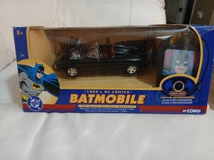 Corgi DC Comics 1960s BATMOBILE 1:24 Scale Diecast & Communicator Blac 77501 WB  - Picture 1 of 7