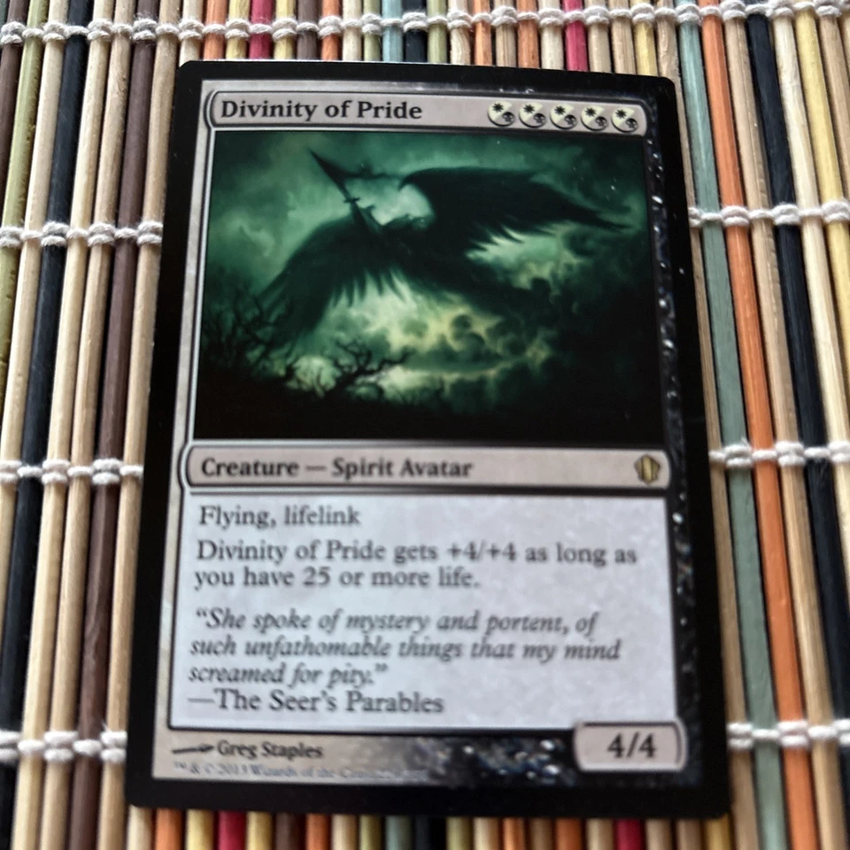 Divinity of Pride Commander 2013 MtG Free Shipping  - Image 1 of 1