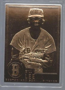 Bill "The Spaceman" Lee 2001 Danbury Mint Sealed 22 Kt Gold Card # 139 - Picture 1 of 1