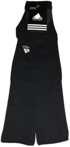 Adidas OTC Soccer Socks 1 Pair Youth 13C-4Y Black Gray w White Logo Football NEW - Picture 1 of 7