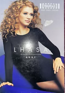 Wolford Cotton Velvet Lhasa Body Without Side Seam (71195 3712) Passion (Red) XS - Picture 1 of 6