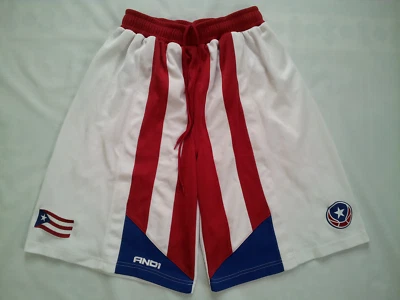 VINTAGE RARE AND1 PUERTO RICO NATIONAL BASKETBALL TEAM  SHORTS IN SIZE M - Image 1 of 4
