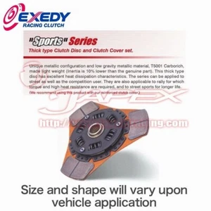 EXEDY S METAL Clutch Set (disc & cover) for SPRINTER AE82 4A-GEU TK01T - Picture 1 of 2
