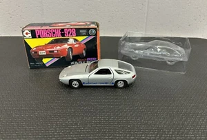 Eidai Grip 1/28 Scale Porsche 928 diecast No. 1800 NOS Silver Toy Car - Picture 1 of 9