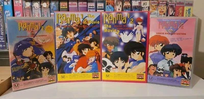 Ranma 1/2 Bundle VHS Anime Manga Kiseki Lot - Image 1 of 4
