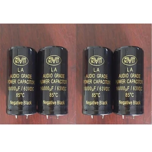 Amplificador condensador filtro de potencia de audio HiFi 30x60 mm 4 piezas 10000uF/63V NOVER LA - Imagen 1 de 3