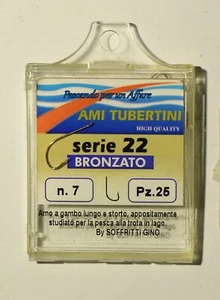 Ami da pesca TUBERTINI serie 22 bronzato,by Soffritti Gino,speciale trota - Imagen 1 de 3