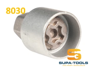 Cerradura de llanta para Nissan 8030 Código Z llave seguro de rueda como 7920 y 7420 - Imagen 1 de 10