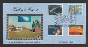 Gran Bretaña Gran Bretaña 1986 FDC Retorno del Cometa Halley - Imagen 1 de 1