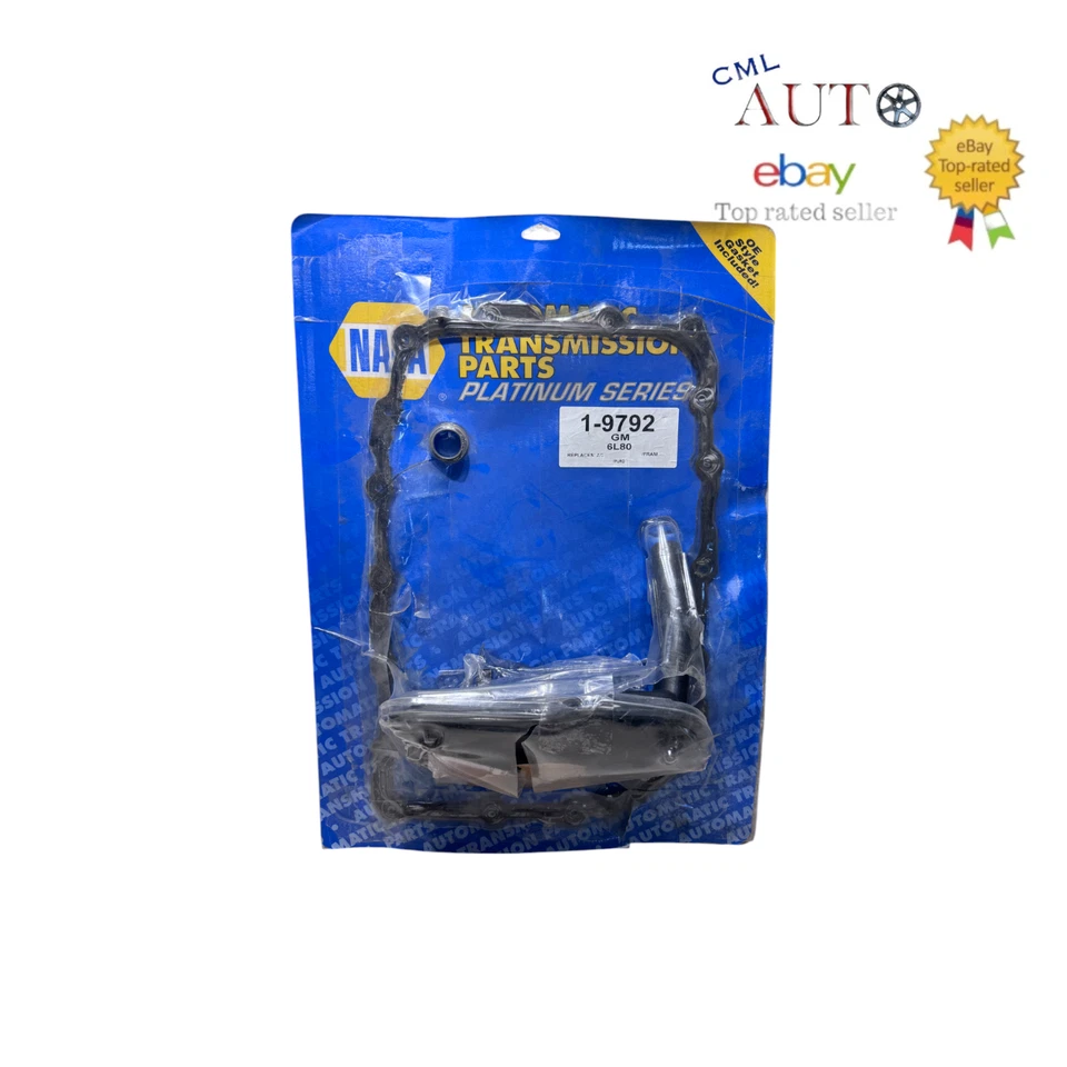 NAPA Automatic Transmission Filter Kit Rubber Coated Metal OE Style - Platinum - Image 1 of 4