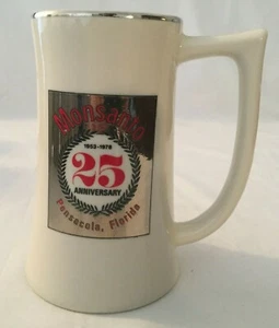 Monsanto 25th Anniversary 1953-1978 Beer Stein - Picture 1 of 5