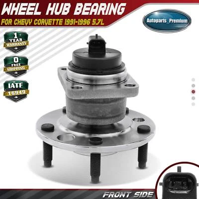Conjunto de rolamento de cubo de roda dianteiro LH/RH para Chevrolet Corvette 1991-1996 5.7L - Imagem 1 de 4