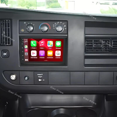 For GMC Savana 2008-2024 Android 13 Apple CarPlay Car Stereo Radio GPS w/ Camera - Image 1 of 4