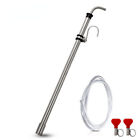 Brewing Auto Siphon, Stainless Steel Siphon Racking Cane with Carboy Clip,