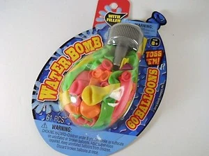 Vtg Toy Water Bombs 60 Balloons Instructions Included New P10038 - Picture 1 of 3