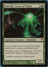 Omnath, Locus of Mana Worldwake HEAVILY PLD Mythic Rare CARD (215947) ABUGames