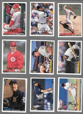 1995 Collector's Choice Gold Signature Baseball Finish Your Set - Image 1 of 2