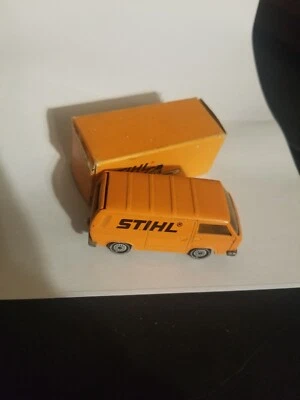 Vintage SIKU 1331 Volkswagen Transporter Bus STIHL 1980s Promo. Rare. S1 - Image 1 of 4