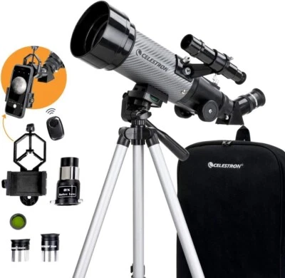Celestron - 70mm Travel Scope - Portable Refractor Telescope - Includes Backpack - Image 1 of 4